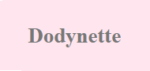 Code Promo Dodynette